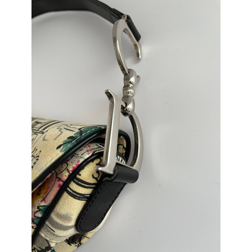 Vintage Dior Paris 50’s saddle bag - Picture 8 of 13
